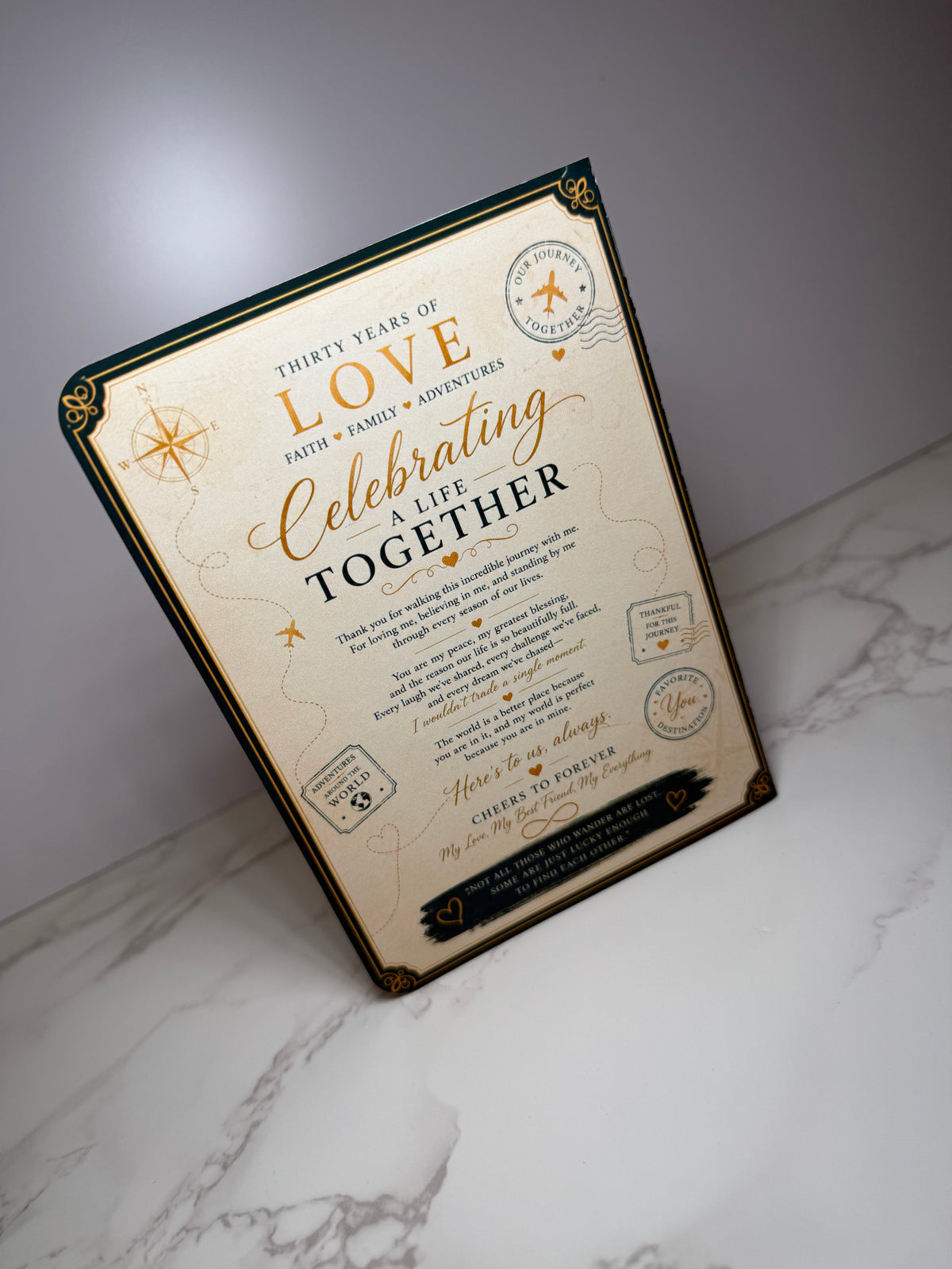 Custom Passport Invitations & Keepsakes