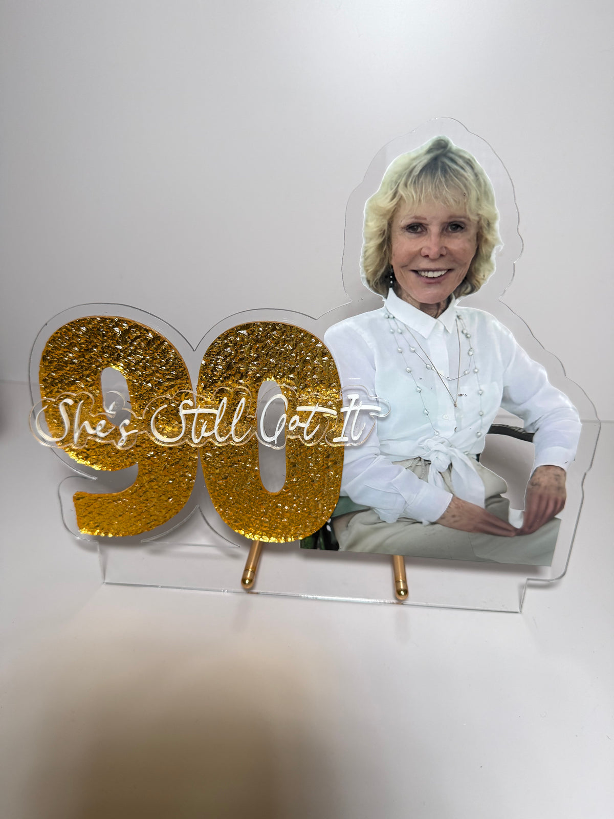 Custom Acrylic Centerpiece | Personalized Event Decor