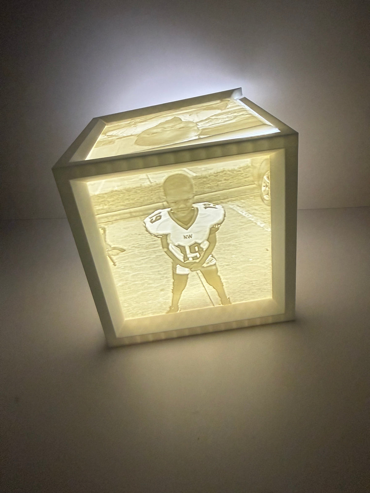 Custom Photo Light Box | 4-Photo Personalized Keepsake