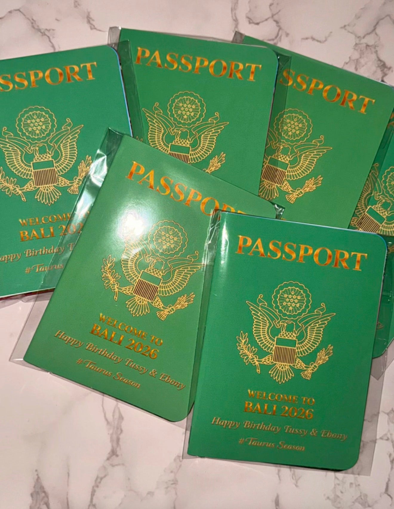 Custom Passport Invitations & Keepsakes
